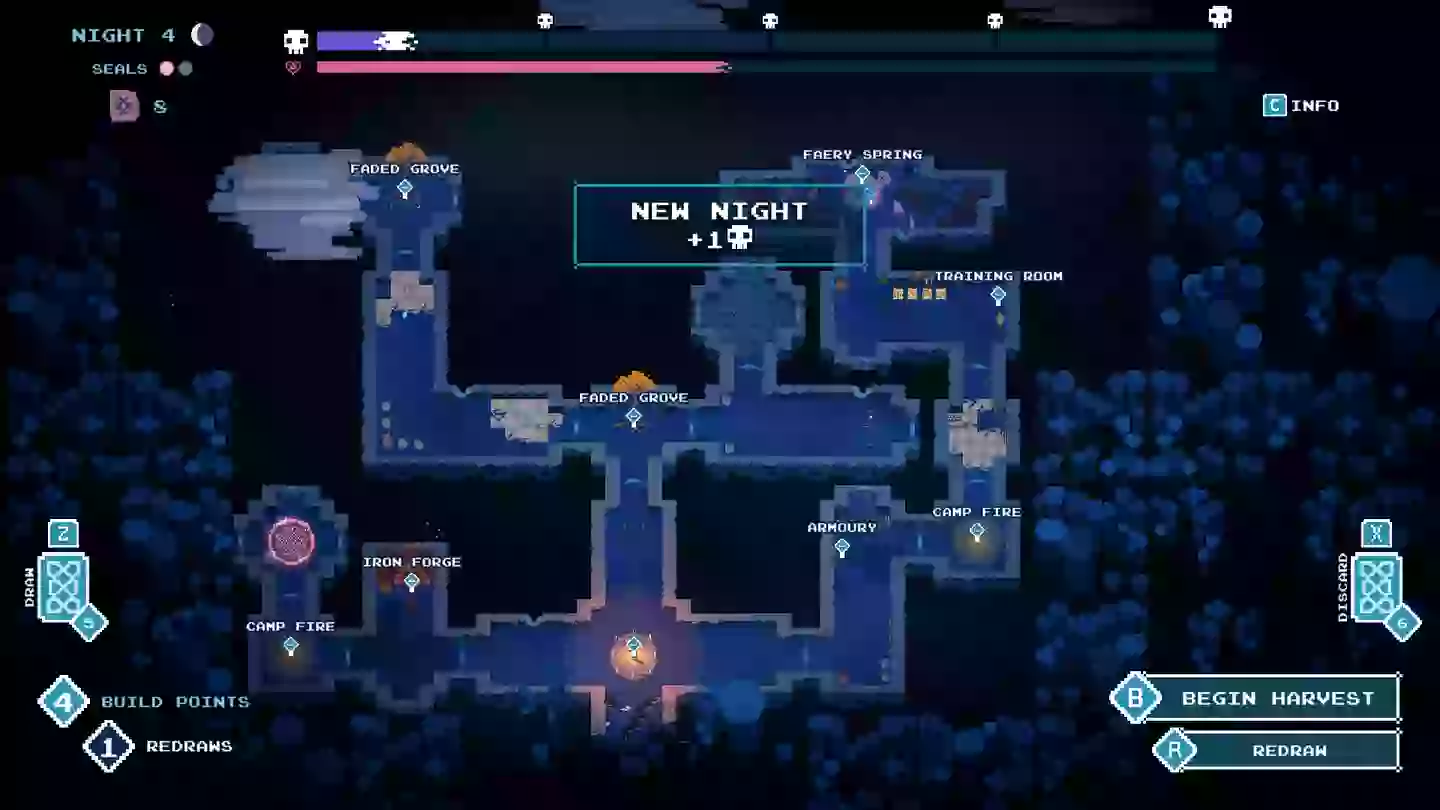 In die unruhigen Ruinen/