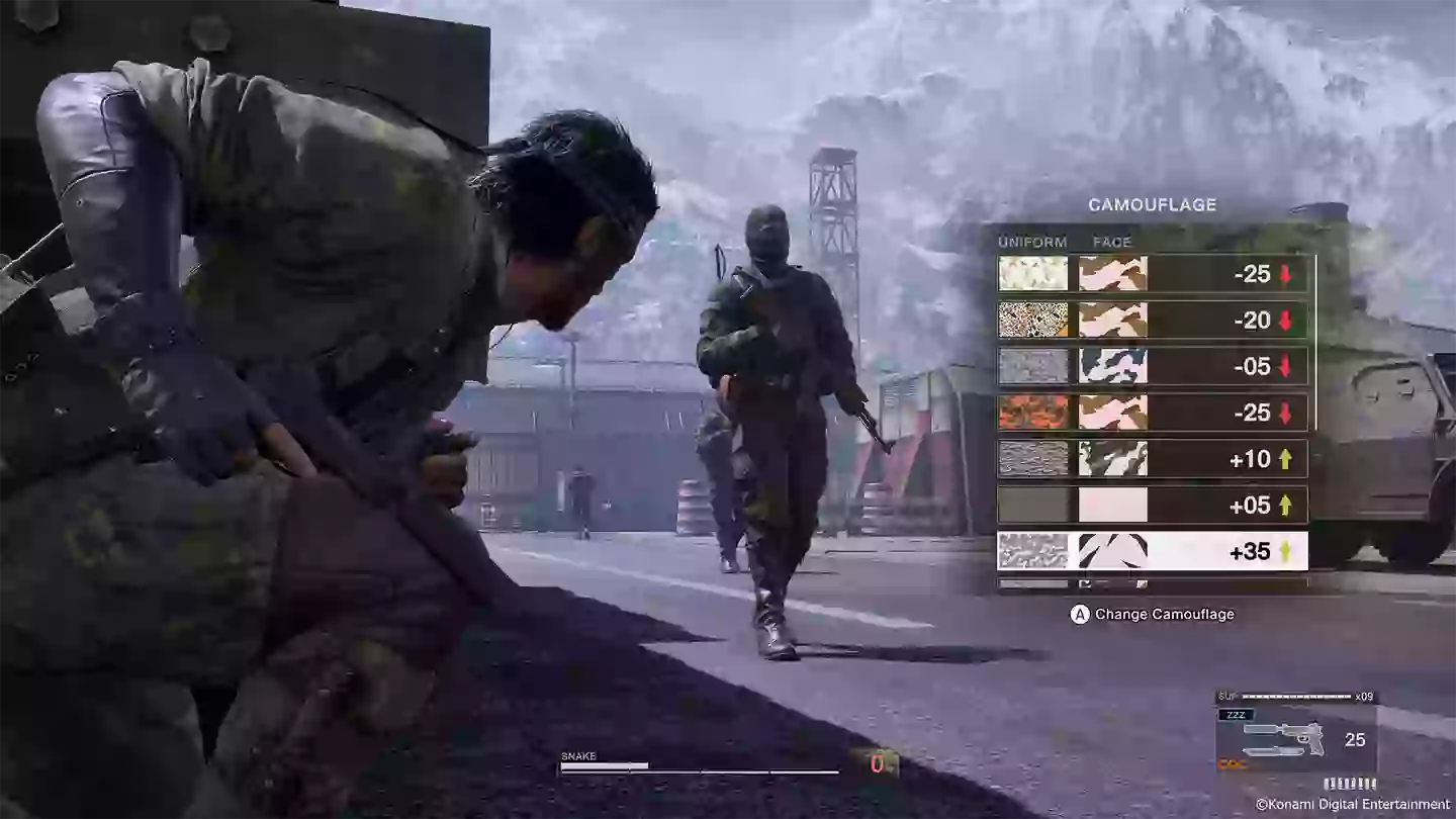 Metal Gear Solid Delta: Schlangenesser, Konami