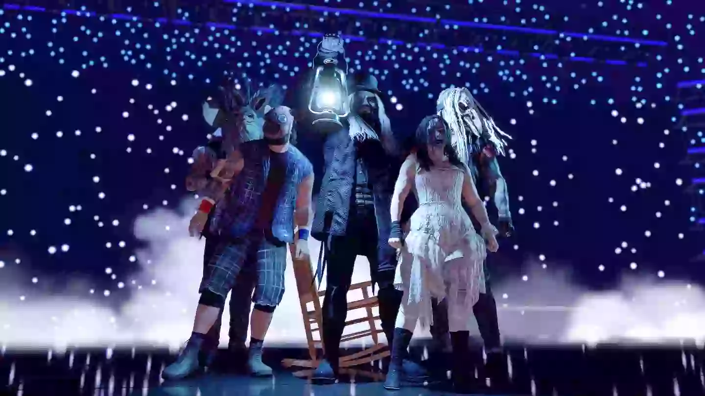 Die Wyatt krank in WWE 2K25 (