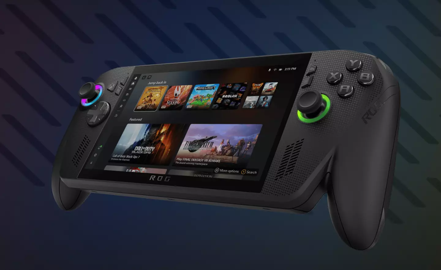 Xbox ROG Ally X, Kredit / Microsoft, ASUS