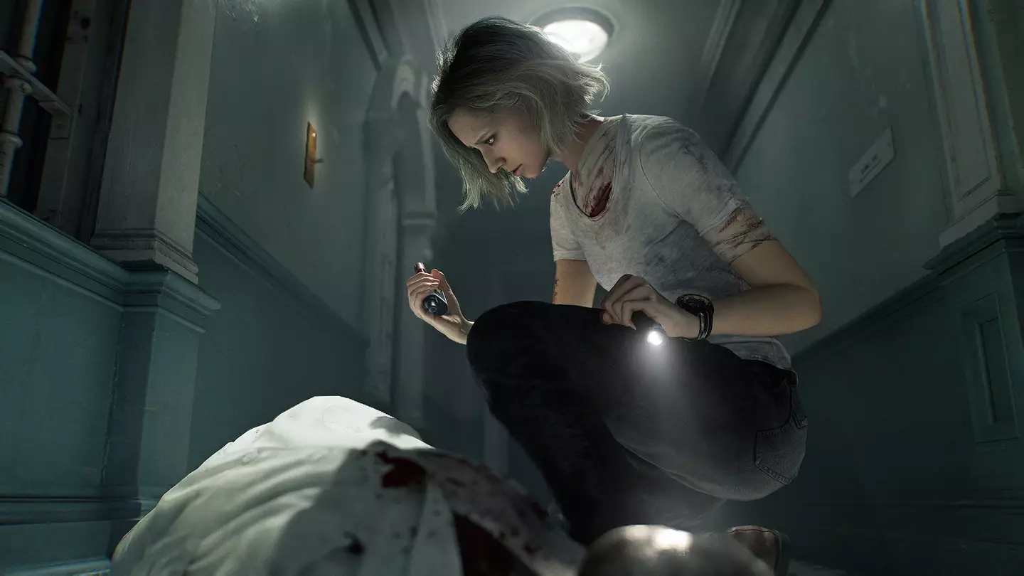 Grace entnimmt in Resident Evil Requiem eine Blutprobe