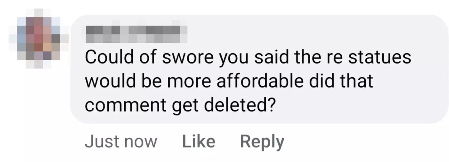 Kommentar eines Resident Evil-Fans auf Facebook