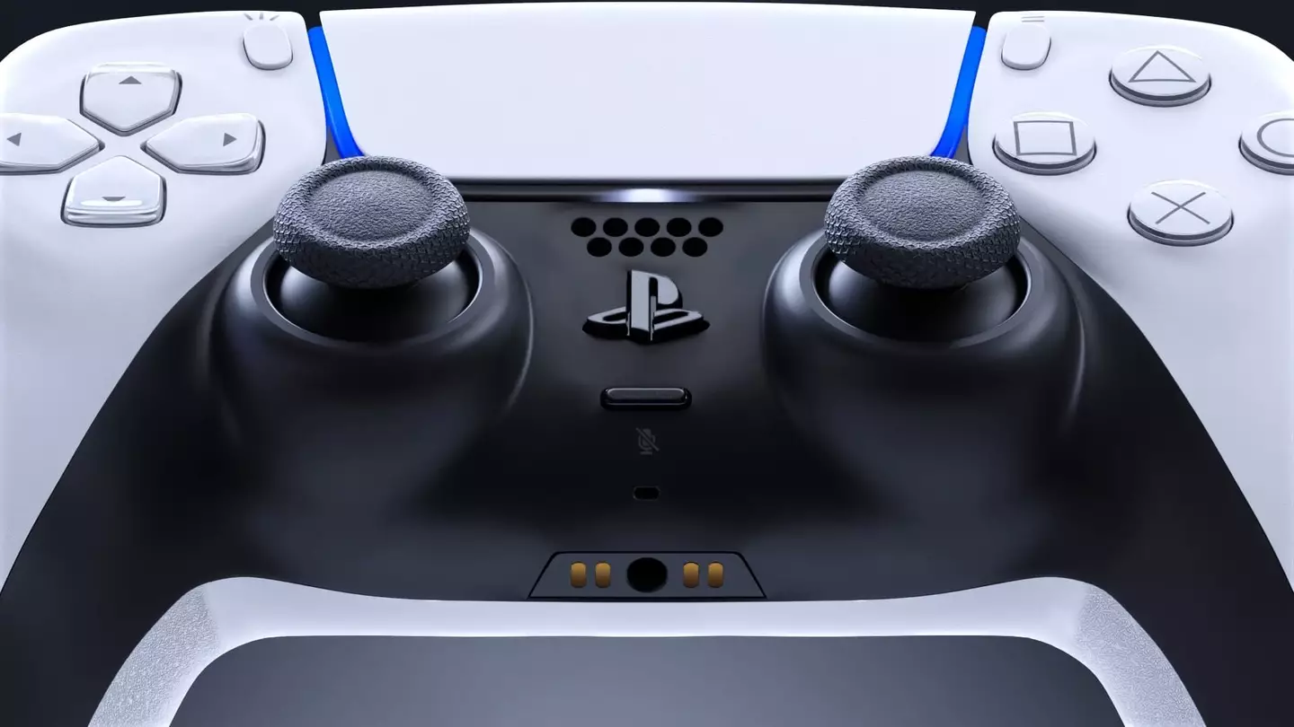 Das Bild zeigt den DualSense-Controller von Sony