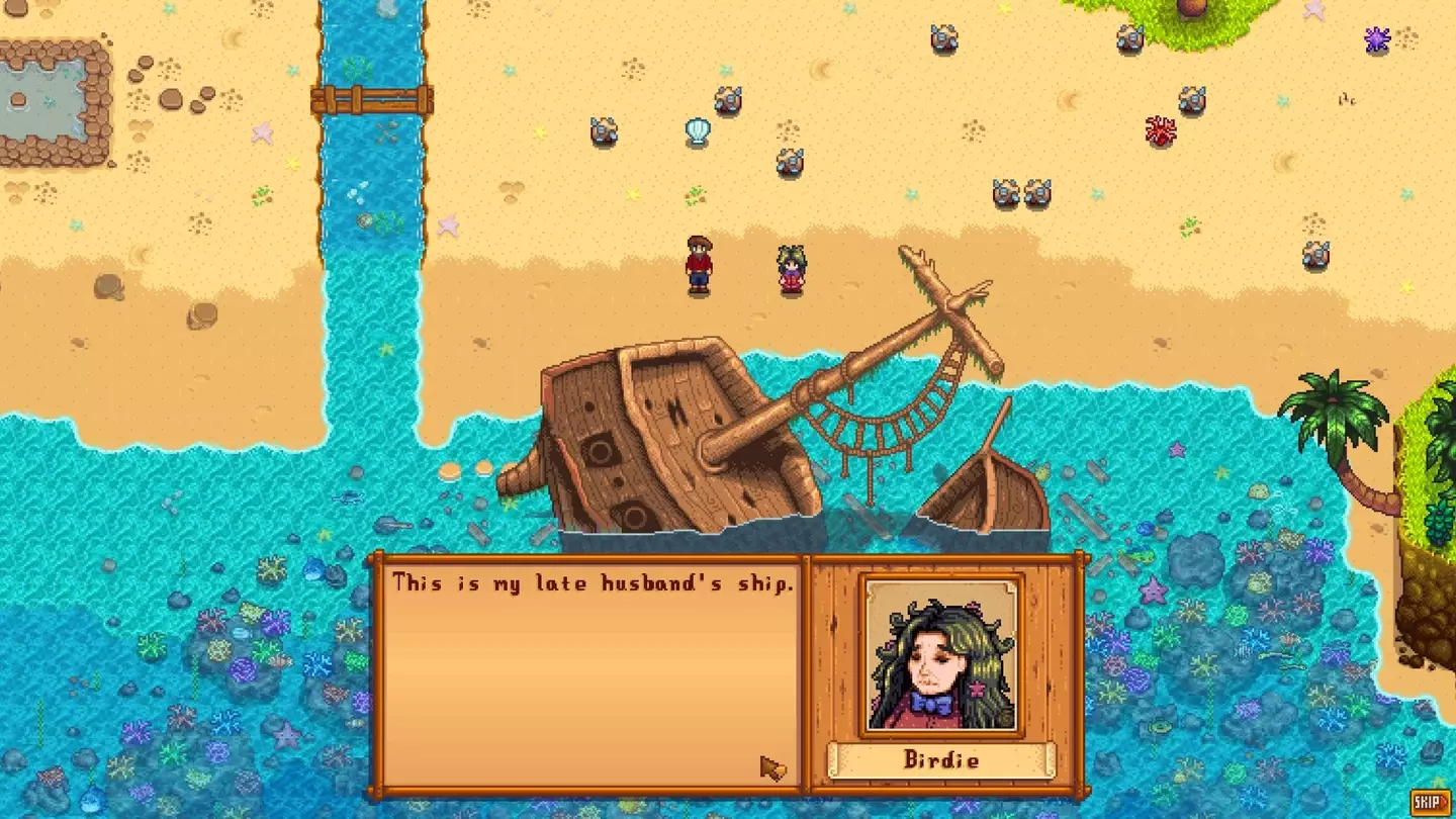 Stardew Valley „Ginger Island Events“, Credit / Bananasalmon