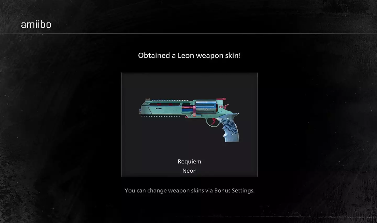 Resident Evil Requiem „Neon Skin“ Leon-amiibo-Belohnung, Capcom/Nintendo