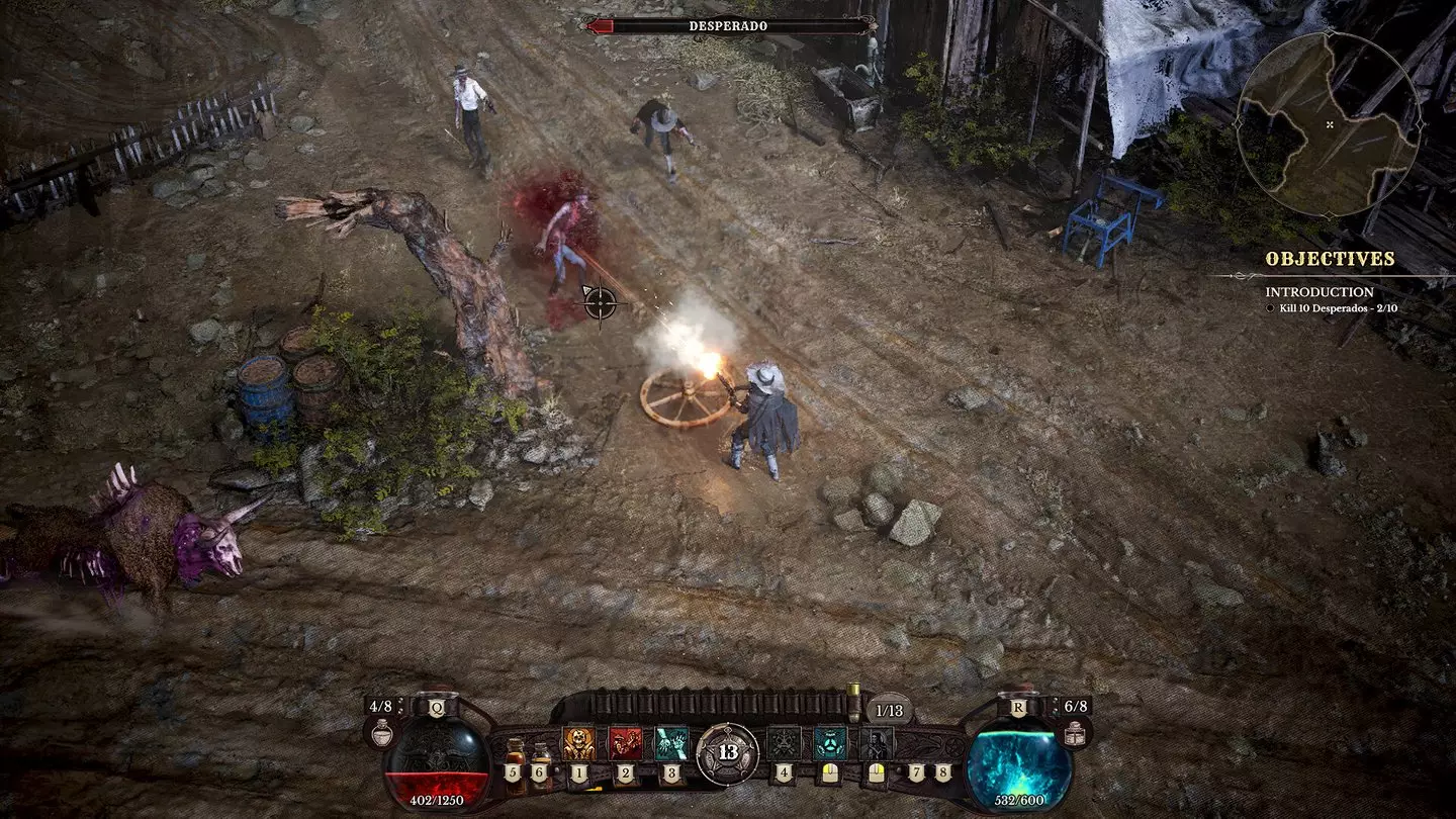 Der dunkle Westen, Credit / Black Hand