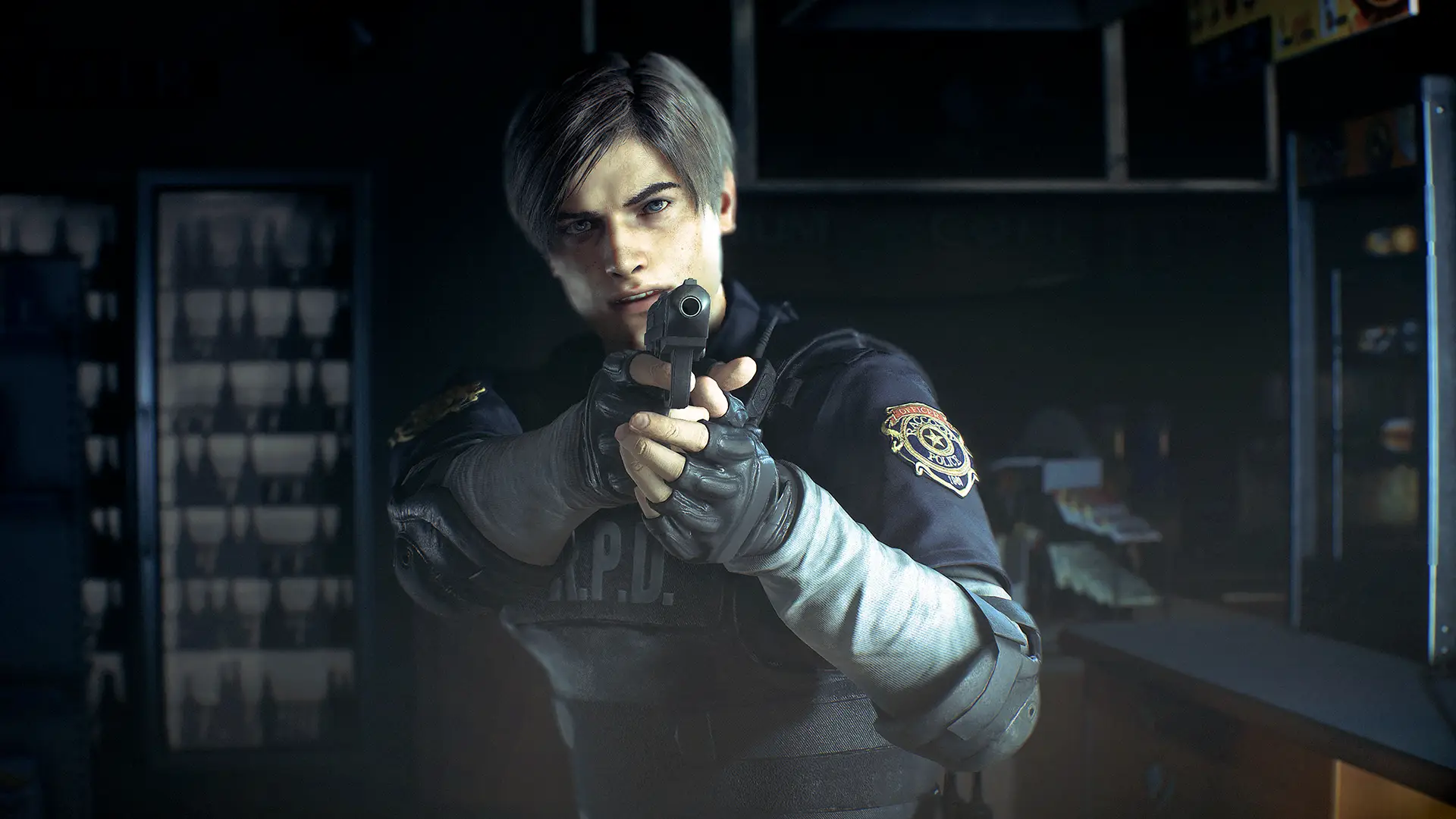 Leon S. Kennedy im Resident Evil 2-Remake, Capcom