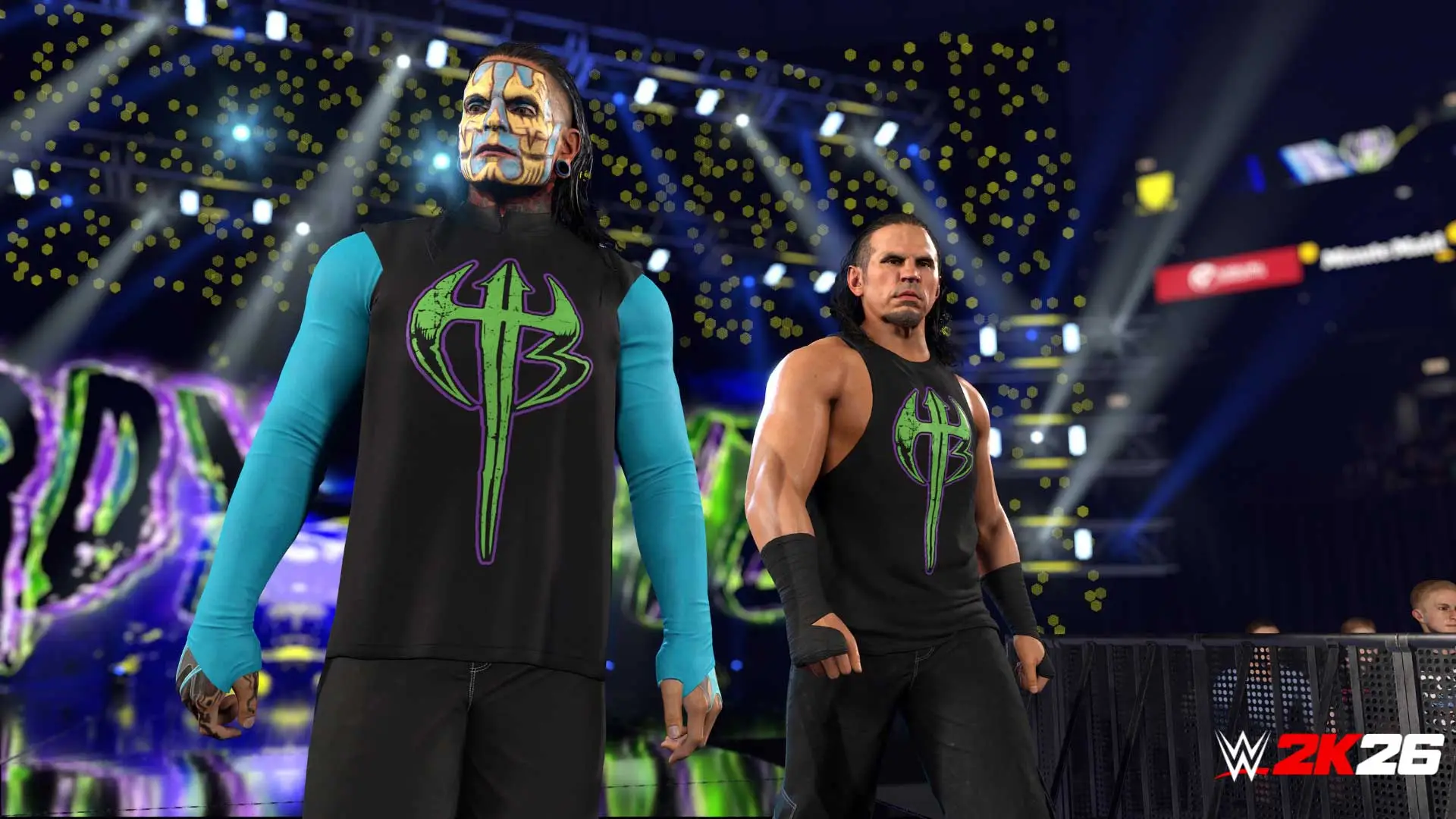Die Hardy Boyz in WWE 2K26, 2K