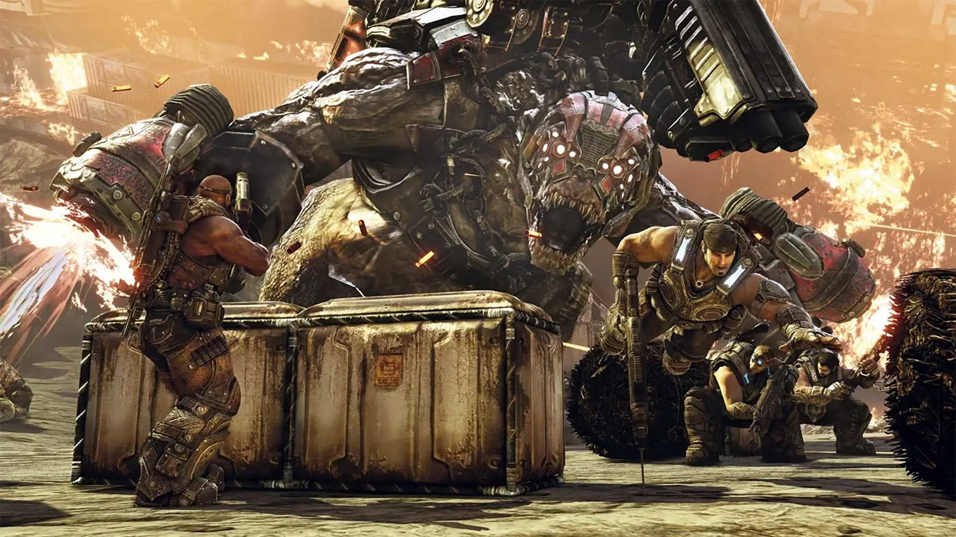 Der mächtige Brumak in Gears of War