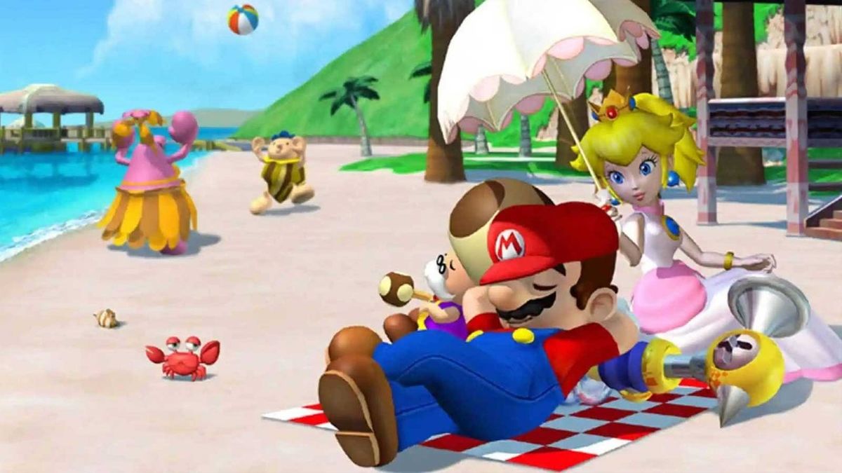 Super Mario Sunshine is a Top 3 Mario game; I