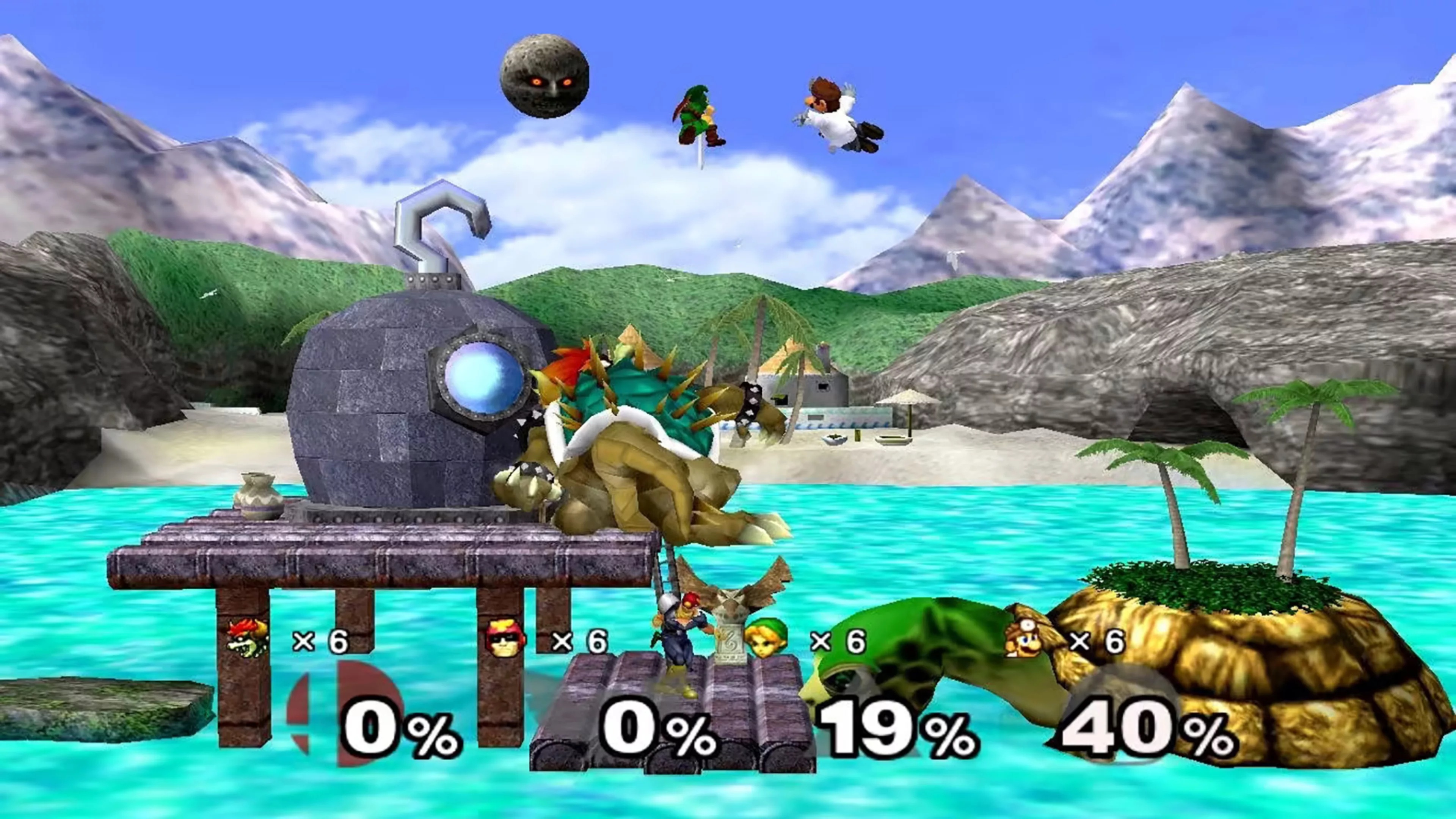 Super Smash Bros. Nahkampf -