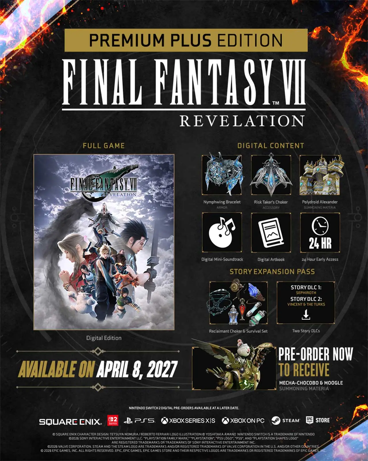 Final Fantasy VII Premium Plus Edition, Square Enix