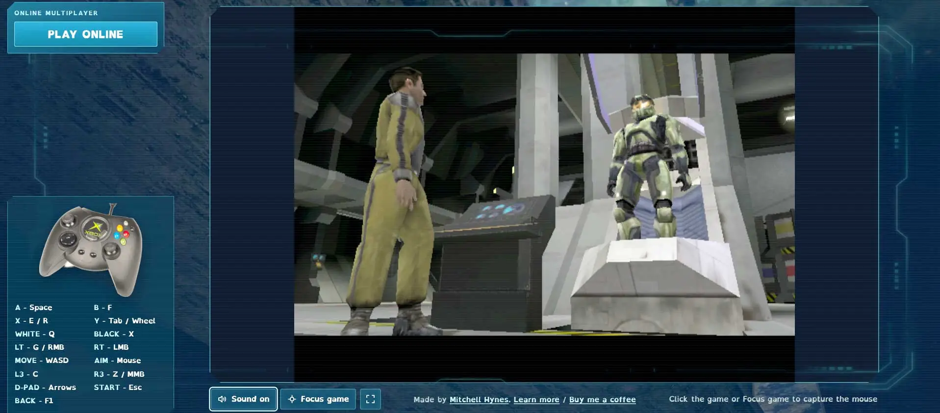 Halo: Combat Evolved in einem Webbrowser,