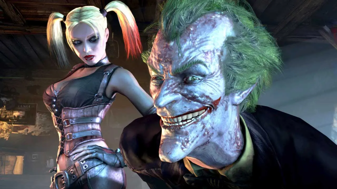 Der Joker und Harley Quinn in Batman: Arkham City, WB Games