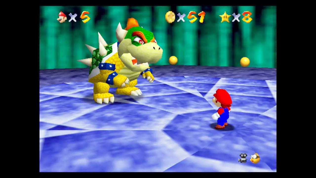 Screenshot von Super Mario 64, Nintendo