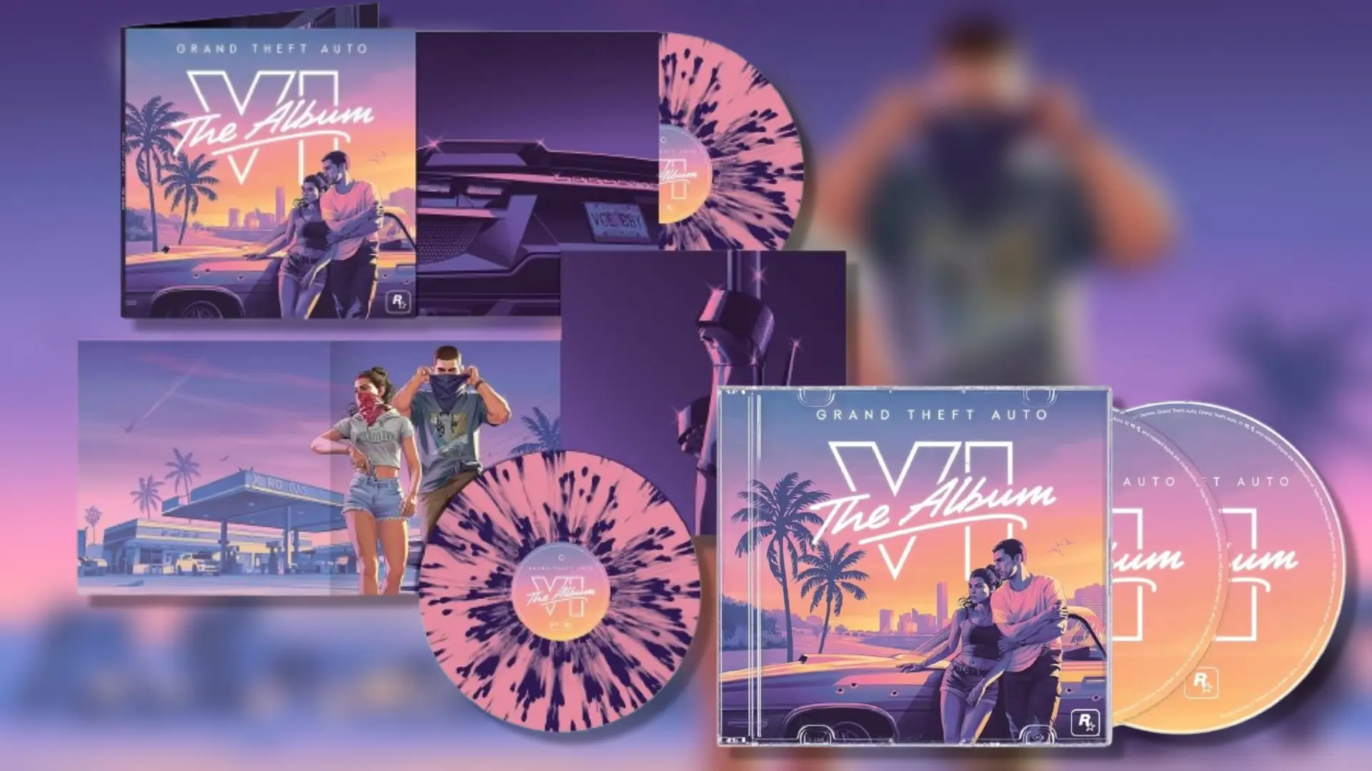 Der Soundtrack von GTA 6 enthält 34 von Vice City und Leonida inspirierte Titel, und die mit dem Spiel gebündelten Versionen sind ebenfalls im Angebot (Amazon UK/Rockstar Games)
