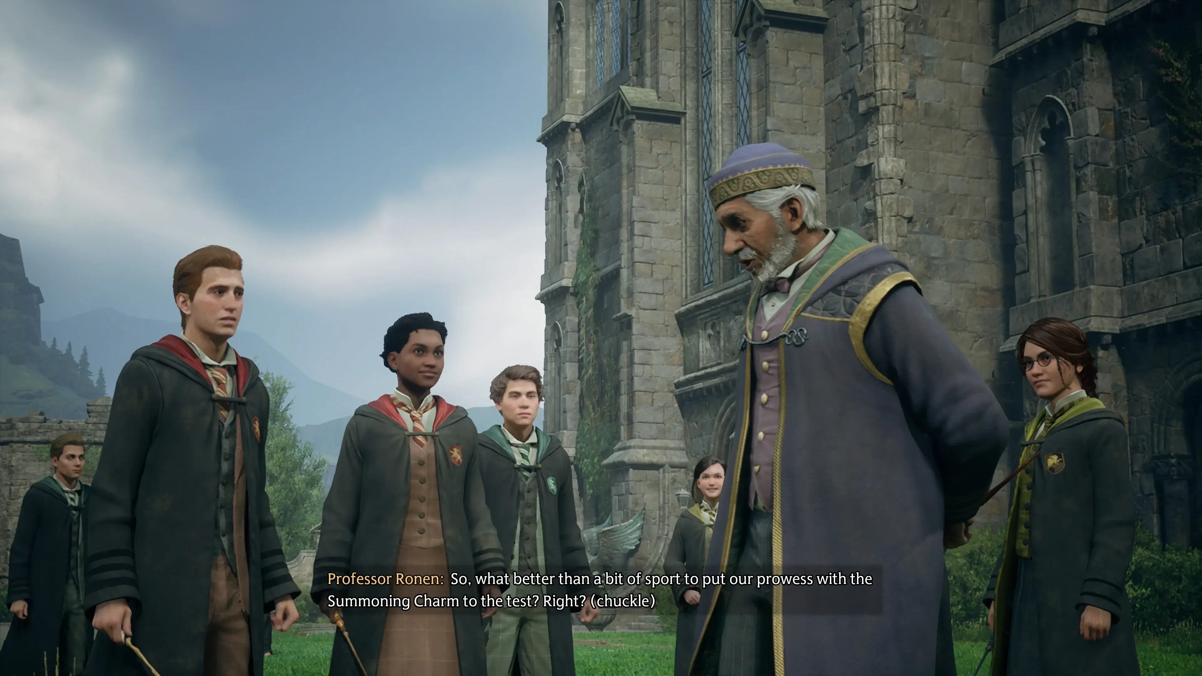 Beschwörergericht in Hogwarts Legacy,