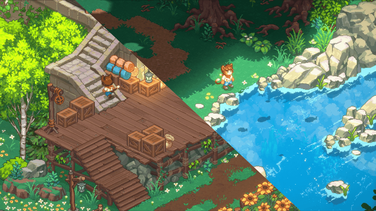 This free-to-try cozy RPG blends Stardew Valley with Studio Ghibli, and I can
