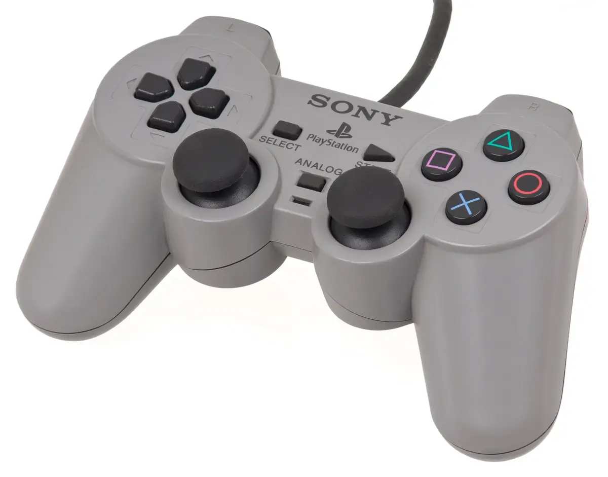 Ein DualShock-Controller, der mit Ape Escape verwendet worden wäre,