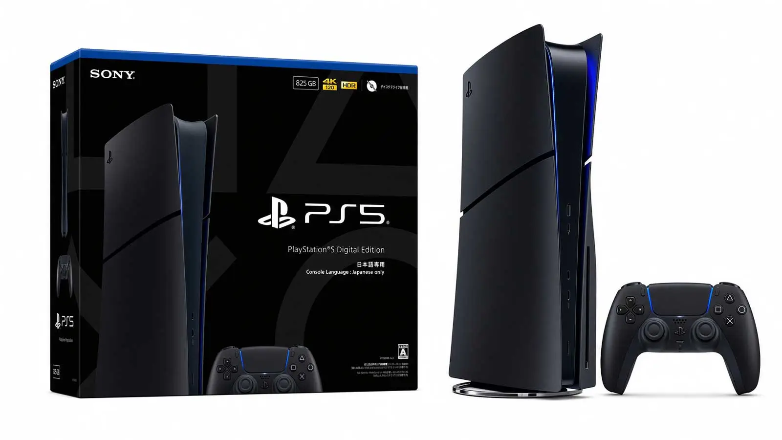 PlayStation 5-Konsole „Midnight Black“ (schlank), Sony Interactive Entertainment