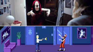Steam landet einen herausragenden kostenlosen Vorgeschmack auf das kommende Horrorspiel, das gemütliche Pixelkunst mit furchterregender Live-Action verbindet